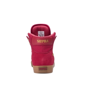 Supra Mens VAIDER High Top Shoes Rose/Gold/lt Gum | US-63619